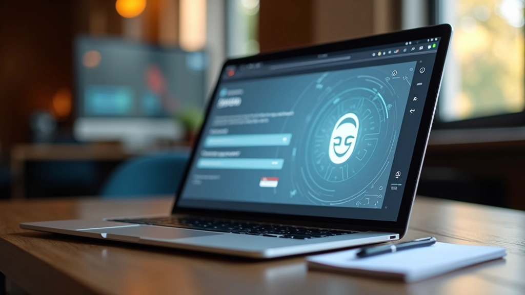 Écran d'ordinateur affichant une interface de rédaction d'IA avec texte généré et curseur actif